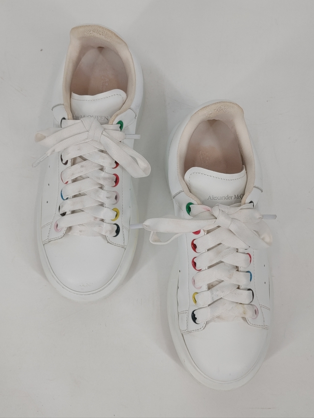 Alexander McQueen Oversized Rainbow Sneakers